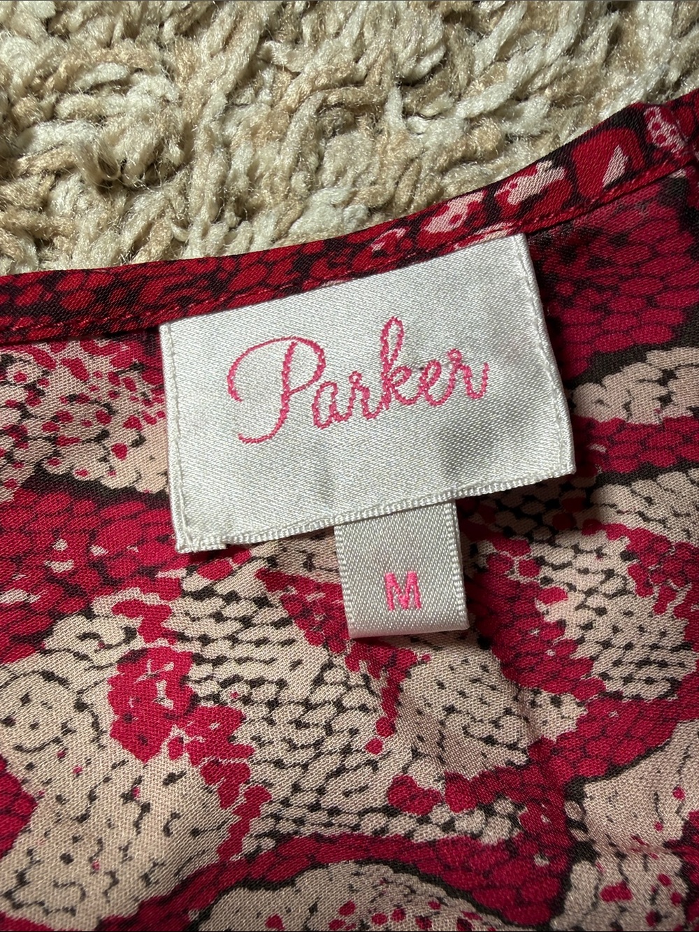 Parker Silk Python Dress - Picture 4 of 7